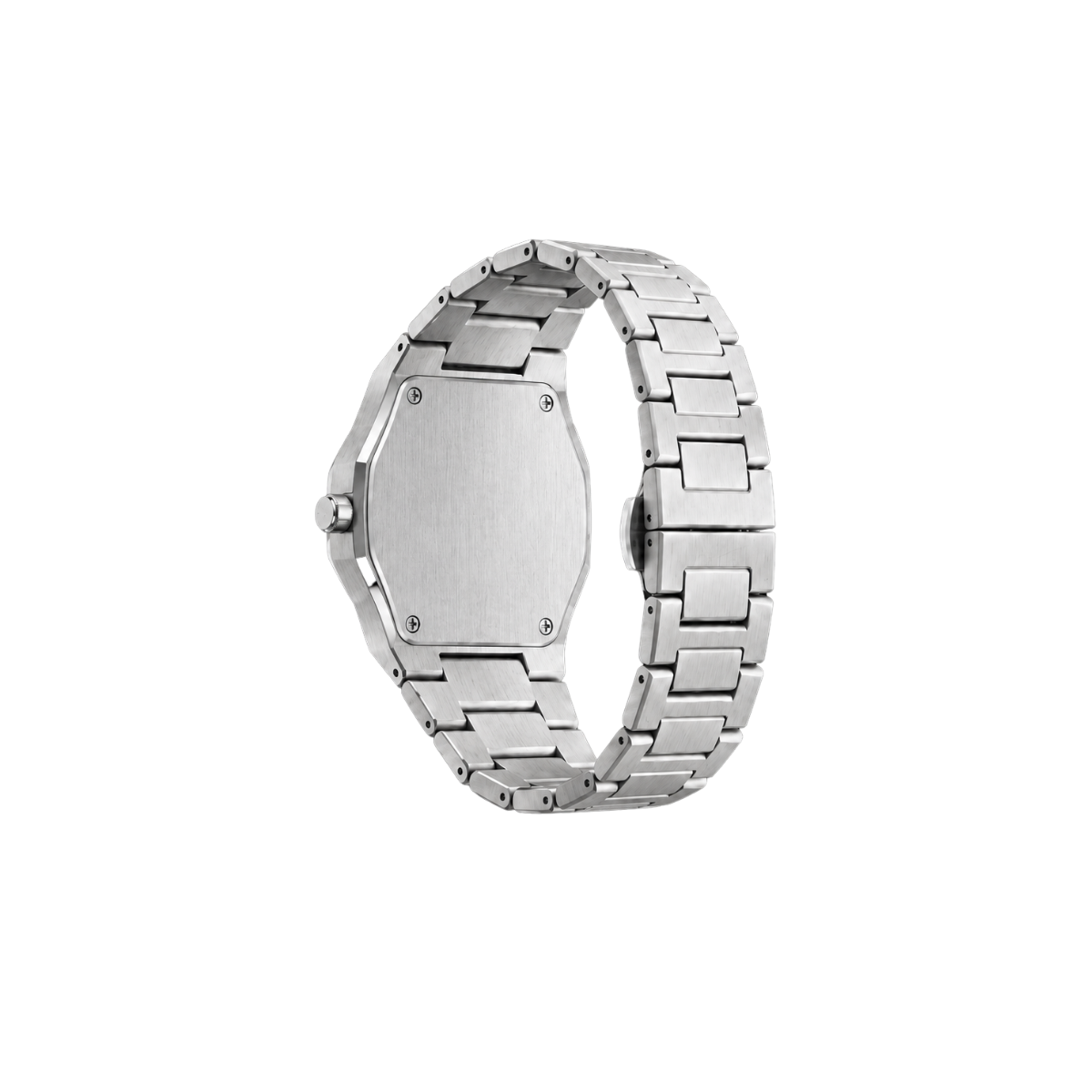 Relógio Masculino Base forte Silver Metal Prata