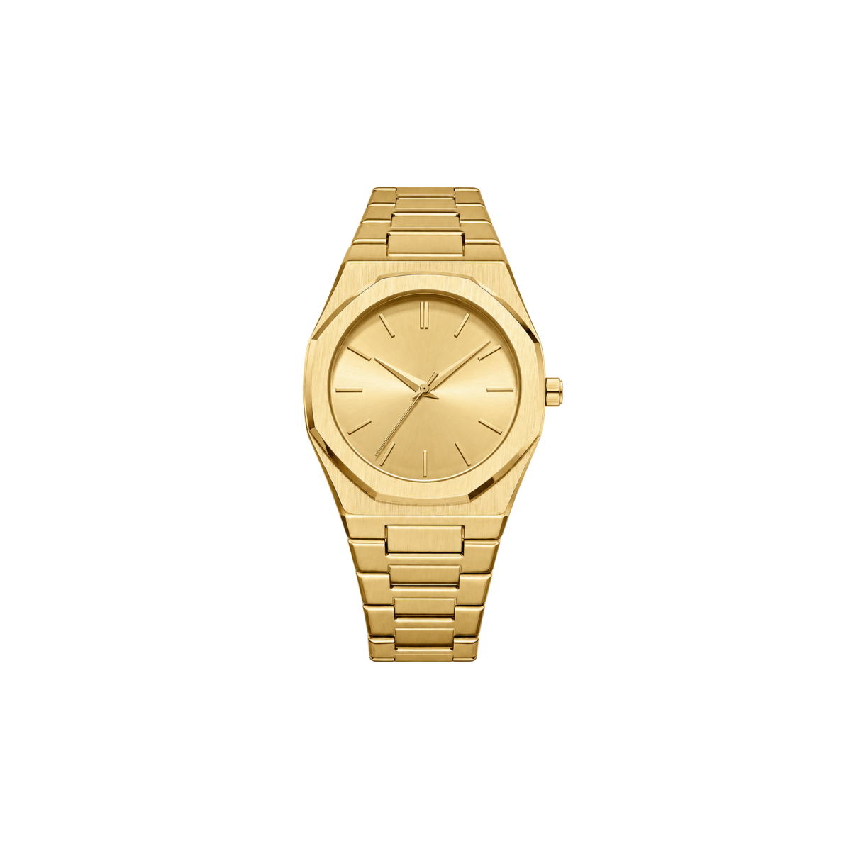 Relógio Masculino Base forte Silver Metal Prata