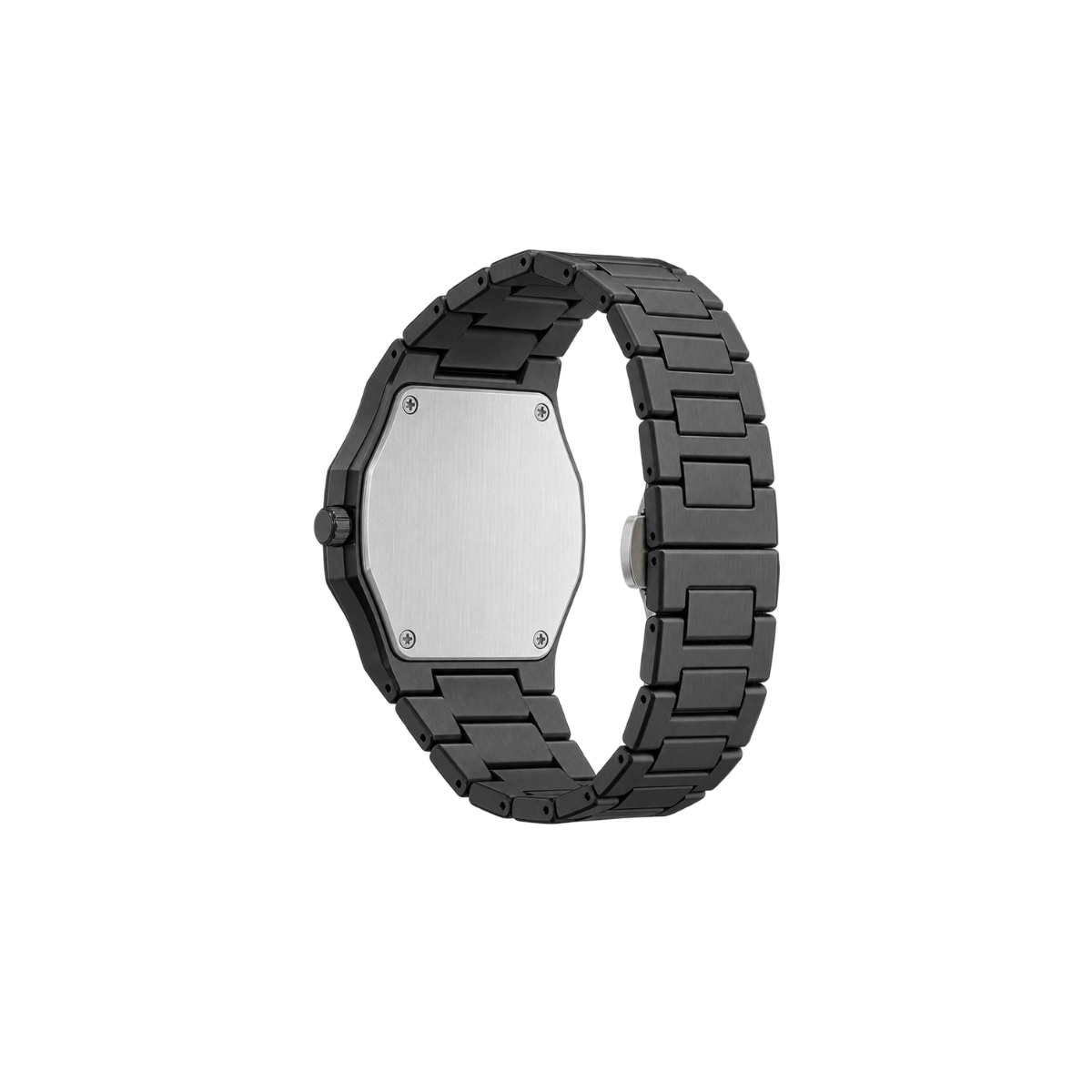 Relógio Masculino Base forte Silver Metal Prata