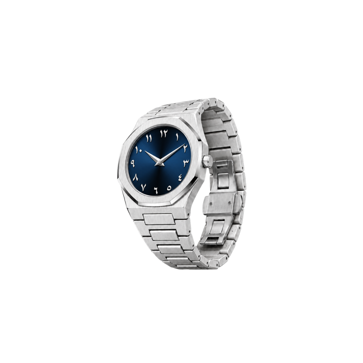 Relógio Masculino Base forte Silver Metal Prata
