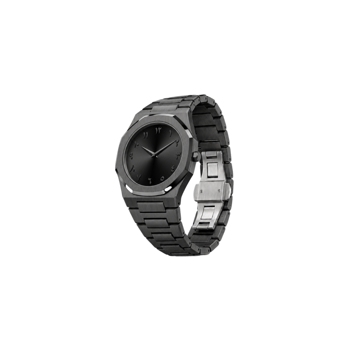 Relógio Masculino Base forte Silver Metal Prata