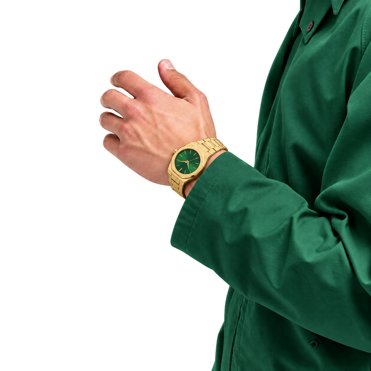 Relógio Masculino Base forte Silver Metal Prata