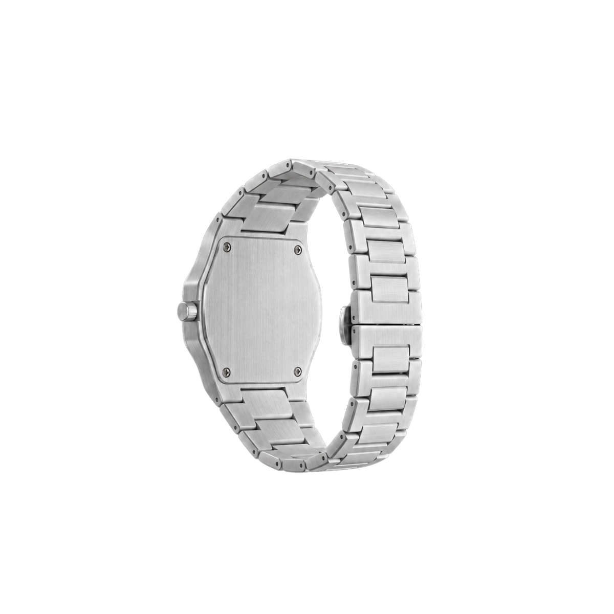Relógio Masculino Base forte Silver Metal Prata