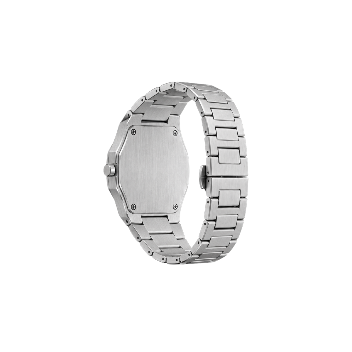 Relógio Masculino Base forte Silver Metal Prata